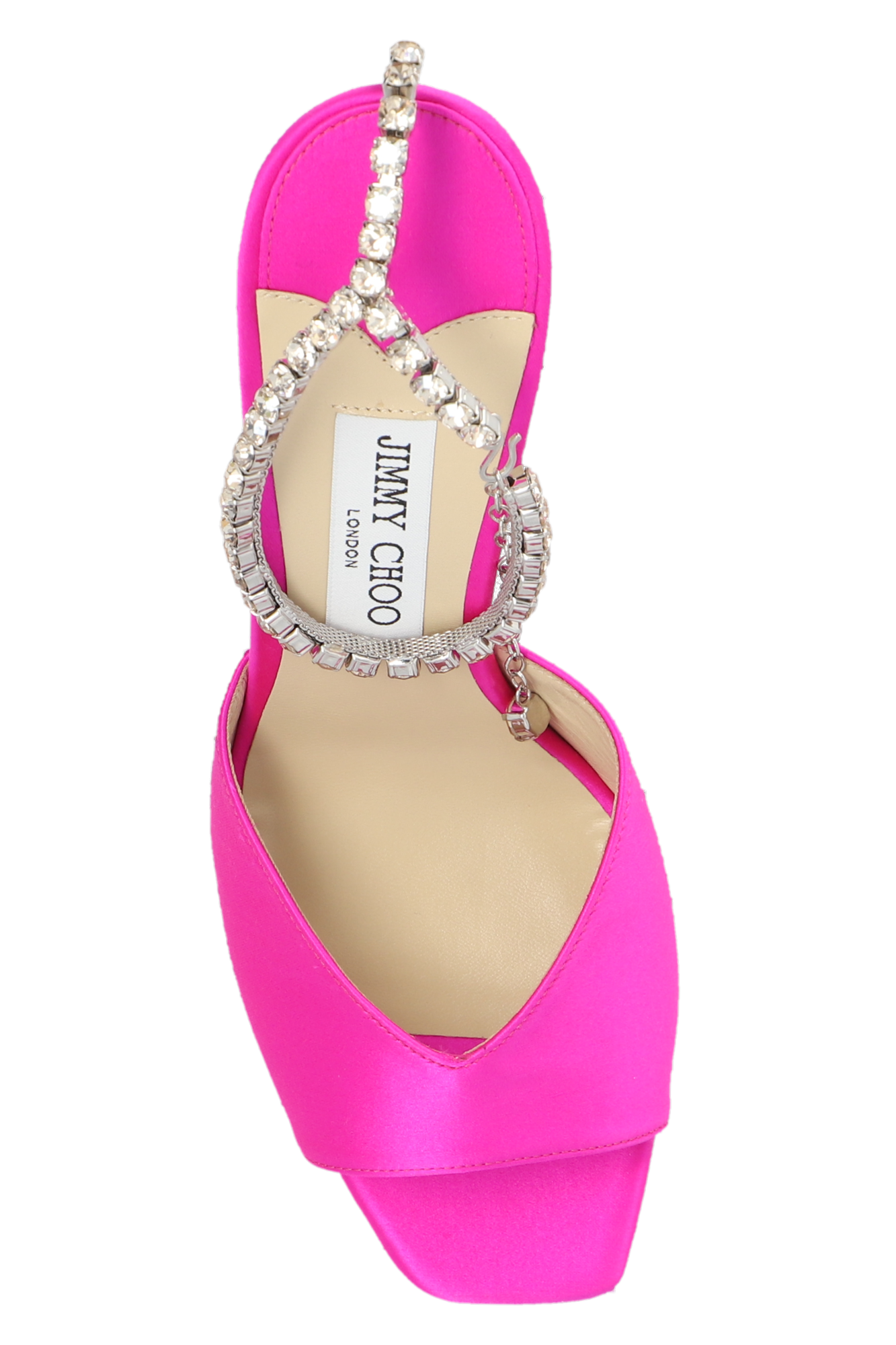 Jimmy Choo 'Saeda' platform sandals in satin | Women's Shoes